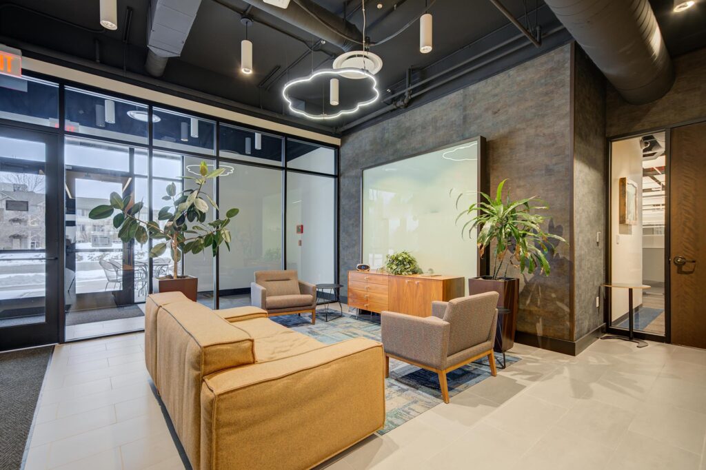 office for sale bozeman mt 161 enterprise blvd reception area endstate commercial partners