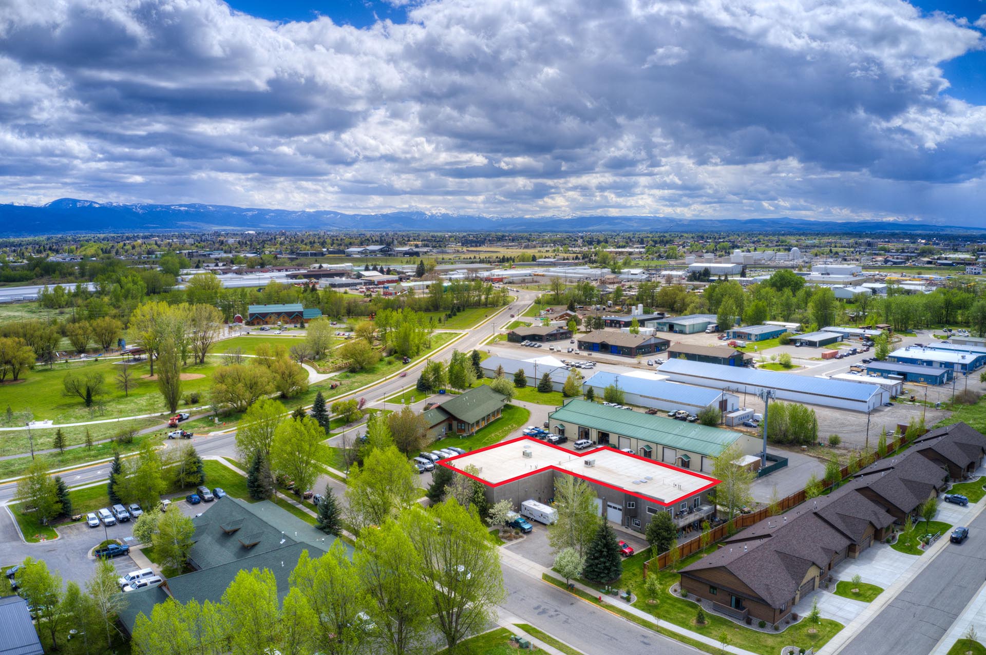 office industrial lease bozeman mt 2339 Birdie drive outline endstate commercial partners