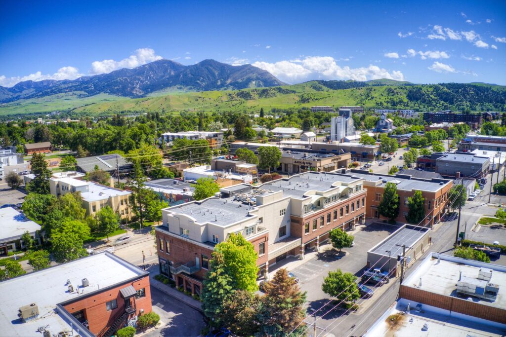 office lease bozeman montana 424 e main street aerial endstate commercial partners