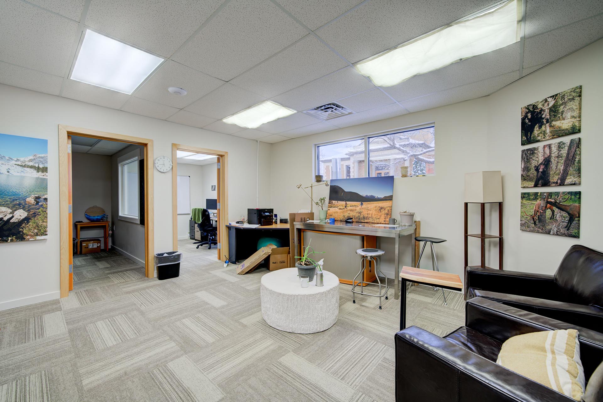 office lease bozeman montana 424 e main street reception area endstate commercial partners