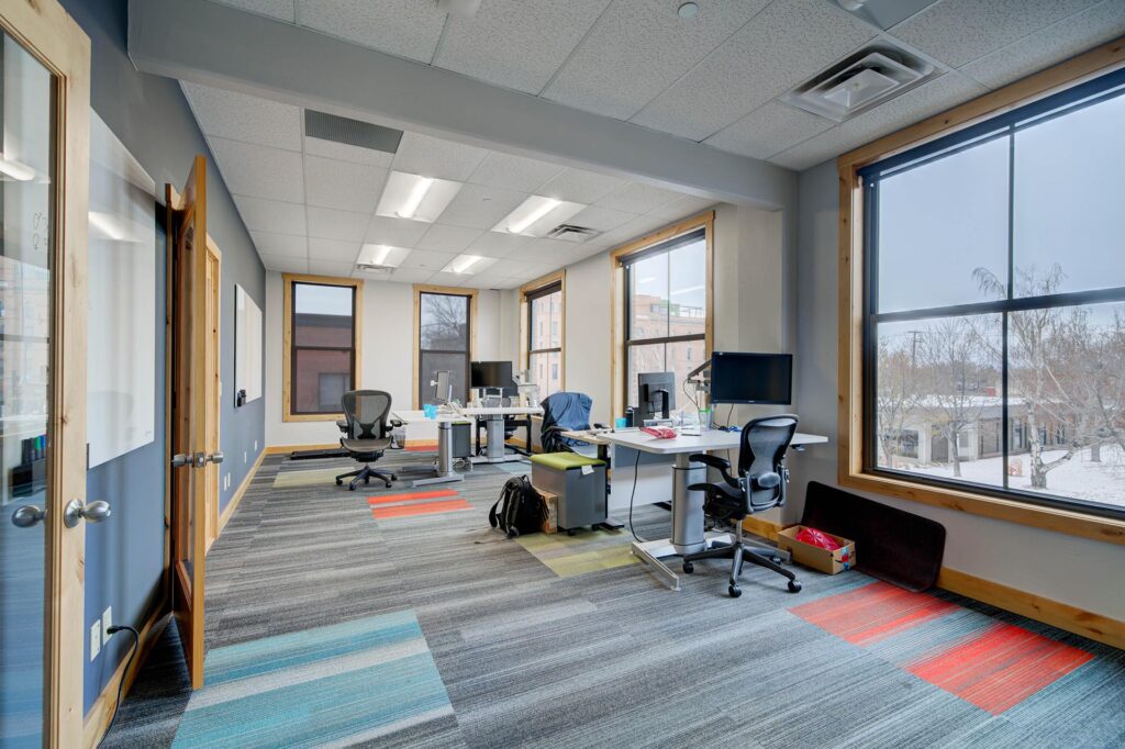 office lease bozeman montana 424 e main street window views endstate commercial partners