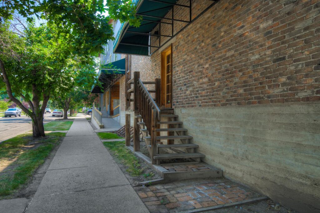 office lease bozeman mt 201 s wallace ave wooden stairs endstate commercial partners