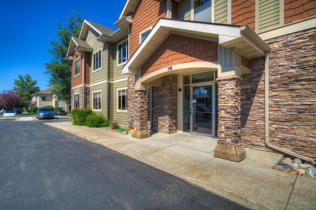 office tech lease bozeman mt 110 enterprise blvd exterior entrance endstate commercial partners