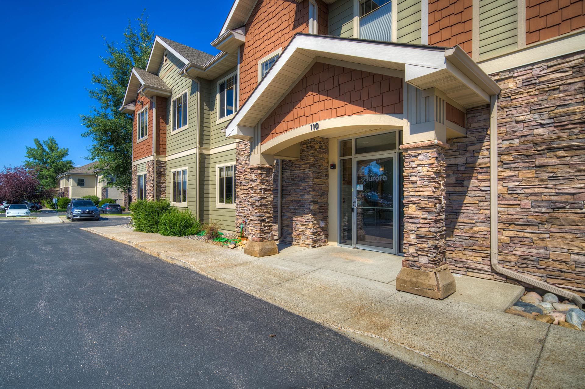 office tech lease bozeman mt 110 enterprise blvd exterior entrance endstate commercial partners